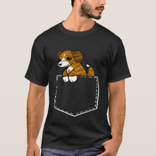 T-shirt Pocket Pitbull Bringé