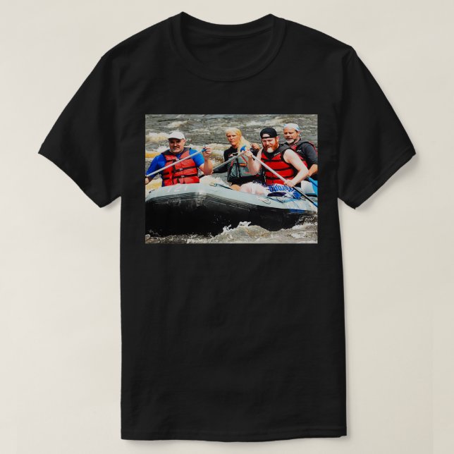 T-shirt Pocono Whitewater Adventure rafenture Clas (Design devant)