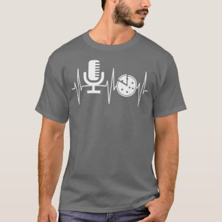 T-shirt Podcast Funny Pizza Lover Podcasting