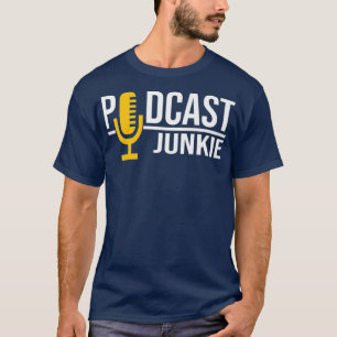 T-shirt Podcast Junkie Criminalité Véritable Meurtre Mystè