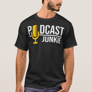 T-shirt Podcast Junkie Criminalité Véritable Meurtre Mystè