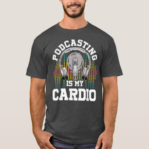 T-shirt Podcast Radio Émission Djs Podcasting Lover Cadeau