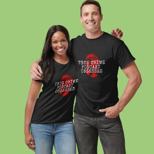 T-shirt Podcast sur le crime réel observé
