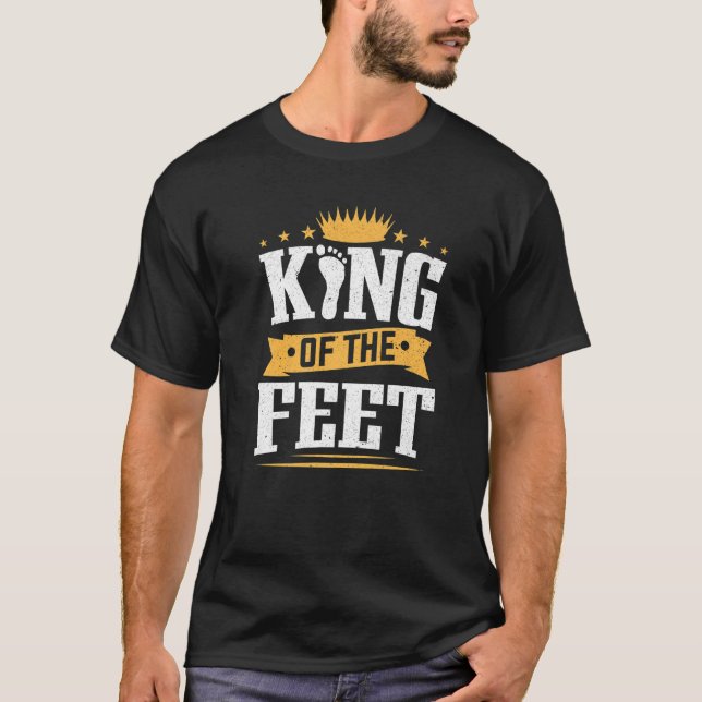 T-shirt Podiatristes Roi Des Pieds Podiatriste Podiatrie (Devant)
