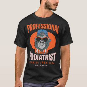 T-shirt Podologue travaillant à domicile Podologie Patron