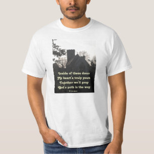 T-Shirt Poem Ode To Pray By Ladee Basset