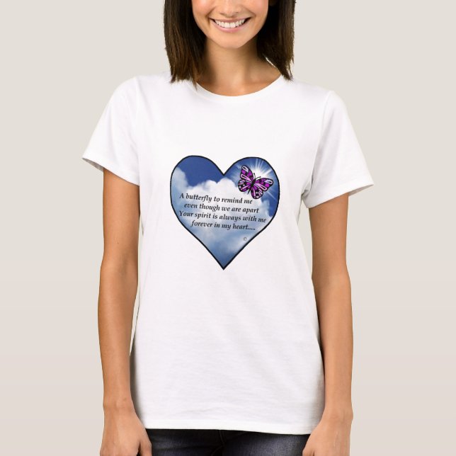 T-shirt Poème commémoratif (Devant)