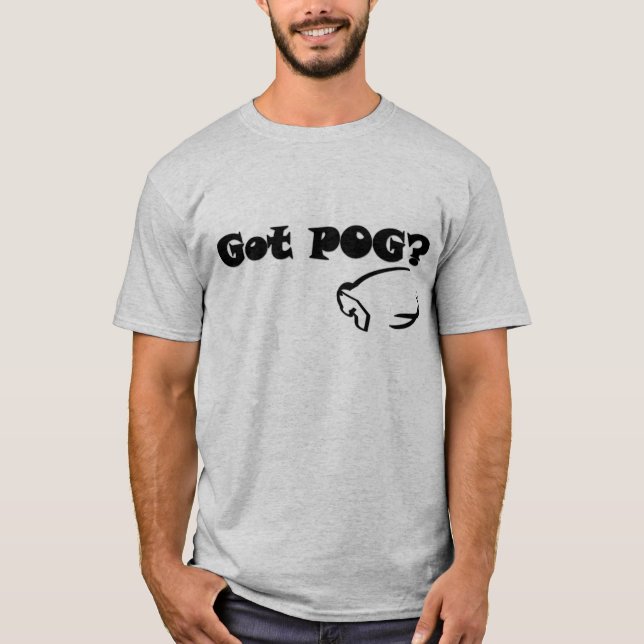 T-shirt POG noir (Devant)
