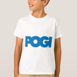 T-shirt Pogi - bleu