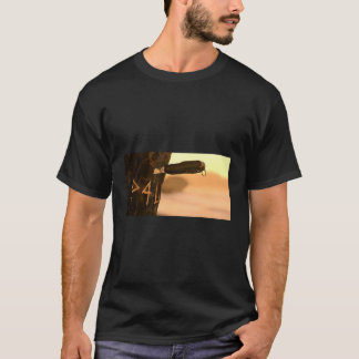 T-shirt Pogues P4L Pour Lettres De Couteau À Vie Écrits Da