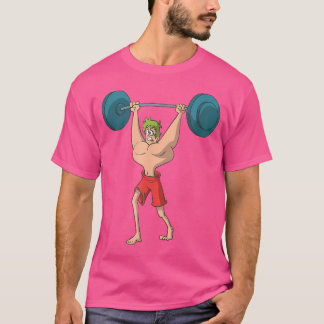 T-shirt Poids de Barbell Lifting