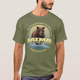 T-shirt POIDS de Katmai (ours Brown)