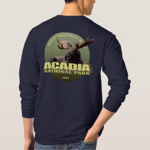 T-shirt POIDS de parc national d'Acadia (orignal)