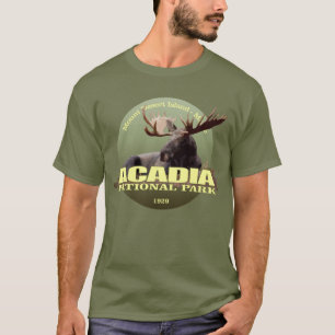 T-shirt POIDS de parc national d'Acadia (orignal)