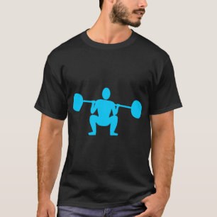 T-shirt Poids Lifter 01 - Sky Blue