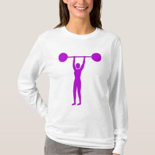 T-shirt Poids Lifting 02 - Violet