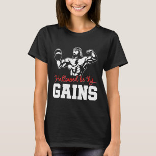 T-shirt Poids Lifting Bodybuilding Devait Être Vos Gains