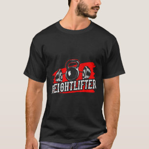 T-shirt Poids Lifting Workout Gym Lifting Weightliftin