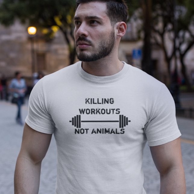 T-shirt Poids musculaires Plantes végétariens (Créateur téléchargé)