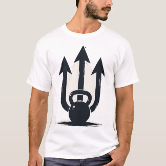 T-shirt Poids russe Trident | Triple Flèche Force & Puissa