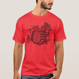 T-shirt Poignée à tambour