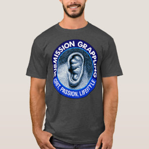 T-shirt Poignée de soumission chou-fleur oreille jiu jitsu