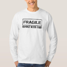 Poignée fragile avec soin, Timbre fragile