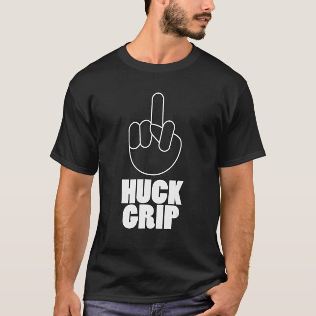 T-shirt Poignée Huck Grip Grip Poignée Poids Bodybuilding  (Devant)
