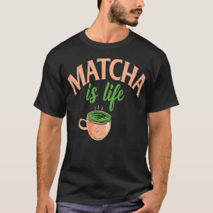 T-shirt Poignée Retro Vintage Matcha