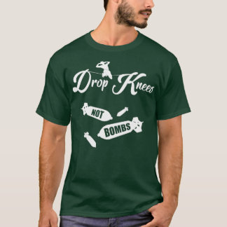 T-shirt Poignées et non bombes Maaan