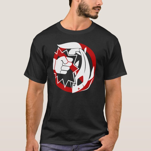 T-shirt Poinçon de Koi interdit (Devant)
