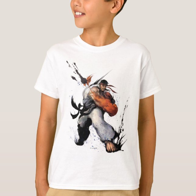 T-shirt Poinçon de Ryu (Devant)