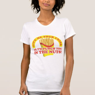 T-shirt Poinçonnez-vous dans les écrous pour vos fritures
