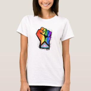 T-SHIRT POING FIERTE DU PROGRÈS LGBTQ