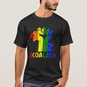 T-shirt Poing Perturbé Justice Sociale Égalité Gay Lgbtq