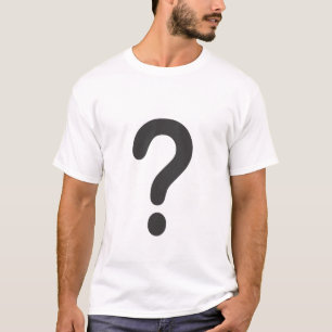 T-shirt Point d'interrogation