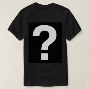 T-shirt Point d'interrogation