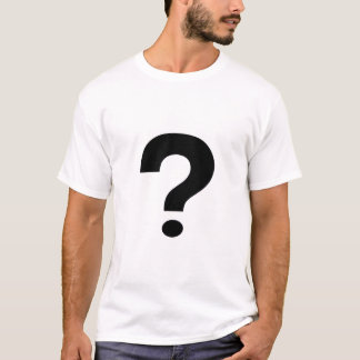 T-shirt Point d'interrogation