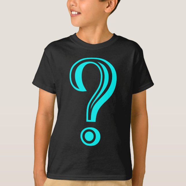 T-shirt Point d'interrogation Chisel (Devant)