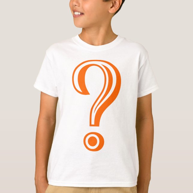 T-shirt Point d'interrogation Chisel (Devant)
