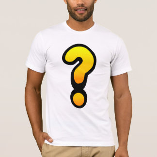 T-shirt Point d'interrogation et marque d'exclamation