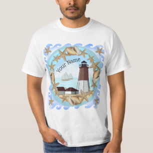 T-shirt Point Judith Lighthouse