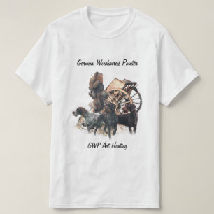 T-Shirt Pointer Allemand à Poil Dur
