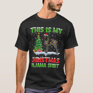 T-shirt Pointer allemand Ce Est Mon Noël