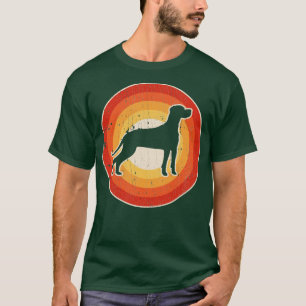 T-shirt Pointer Sunset Retro pour Hommes Femmes Garçons Fi