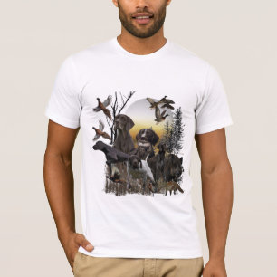 T-shirt Pointeur à poils courts allemand