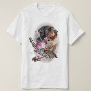 T-shirt Pointeur À poils durs allemand