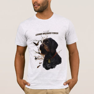 T-shirt Pointeur À poils durs allemand