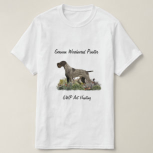T-shirt pointeur À poils durs allemand