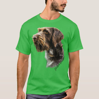 T-shirt Pointeur À poils durs allemand 31